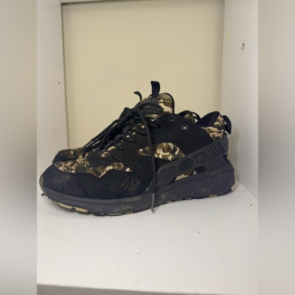 Heelys Force Sneakers Size 5 Youth Camouflage Black Green - Picture 3 of 8